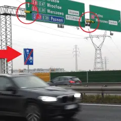 Kamery odcinkowego pomiaru prędkości na trasie do Warszawy. Uważaj na znaki!