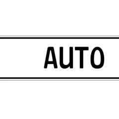 Niemiecka tablica rejestracyjna z literą "D" i napisem "AUTO". Pomysły na tablice indywidualne.