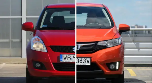 Porównanie Suzuki Swift i Hondy Jazz – auta, które często pojawiają się w rankingach najmniej awaryjne marki samochodów.