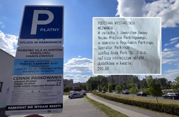Mandat za parkowanie pod Biedronką? Znak informuje o opłatach, a wezwanie opiewa na 210 zł. Czy warto ryzykować?